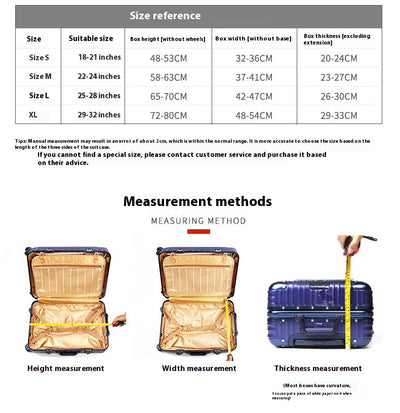 Funda Protectora Elástica Reforzada para Maletas y Equipaje de Viaje - Image 26