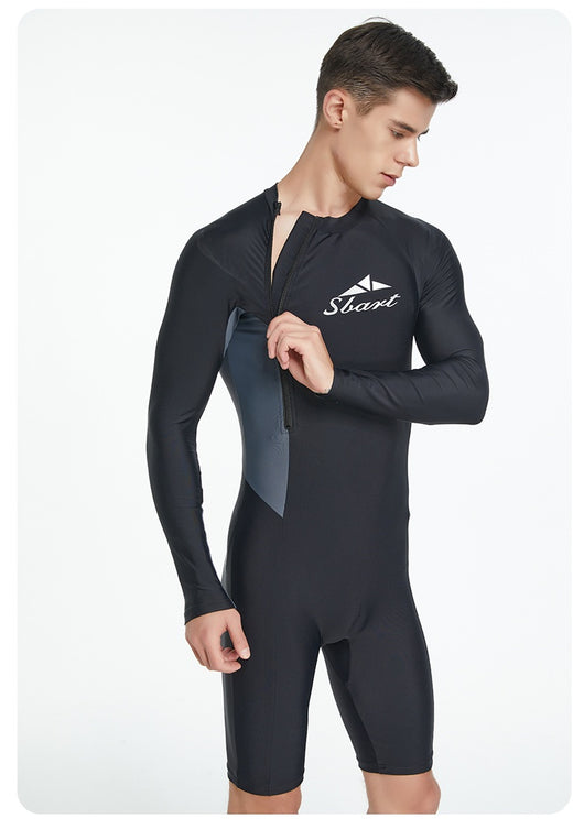 Traje de Baño Deportivo Manga Larga con Protección Solar - Image 20
