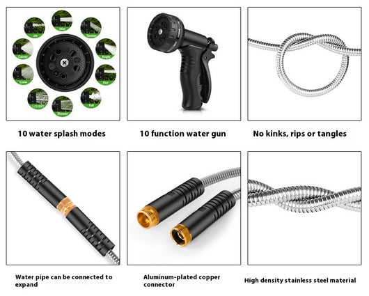 Manguera de Jardín Acero Inoxidable Premium - Resistente y Duradera - Image 11
