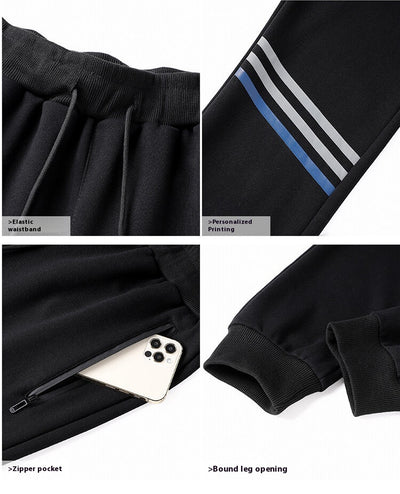 Conjunto Deportivo de Sudadera con Capucha y Pantalón en Algodón Puro para Hombre - Image 36