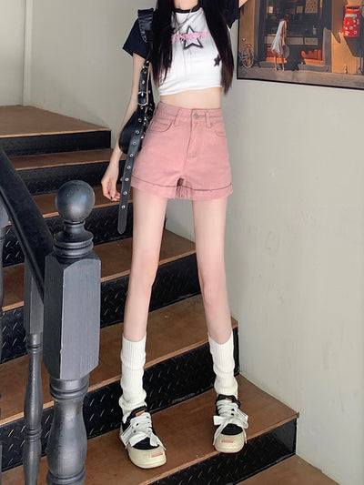 Shorts de Mezclilla Estilo Hong Kong para Mujer - Verano - Image 15