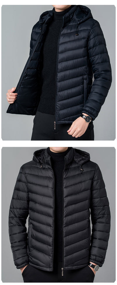 Chaqueta de Algodón Reversible para Hombre - Estilo y Versatilidad - Image 10