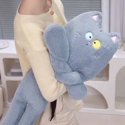 Almohada Gato Alargada para Dormir - Peluche de Apoyo para Piernas Tamaño Grande - Image 15