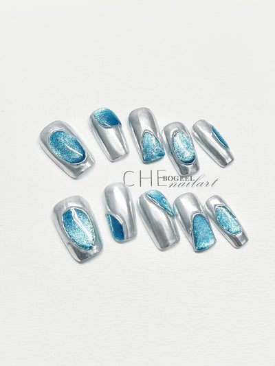 Esmalte de Uñas Geométrico Minimalista Fashion - Image 9