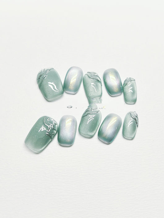 Uñas Postizas de Diseño Premium para Verano - Image 9