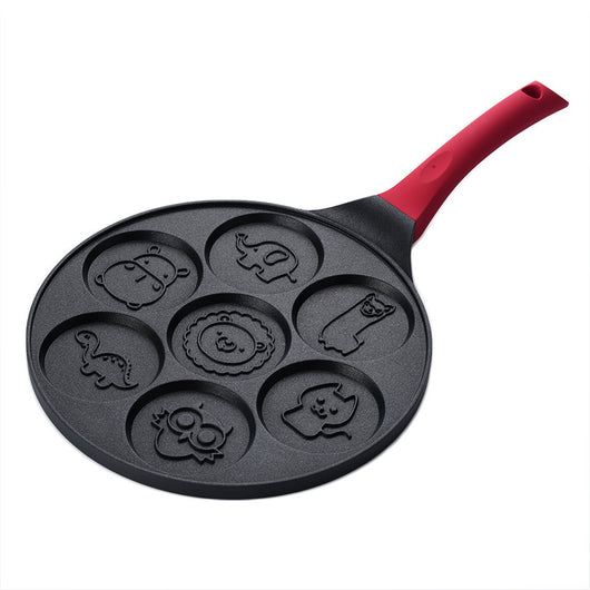 Sartén Antiadherente de Aleación de Aluminio con 7 Orificios para Desayuno - Image 12