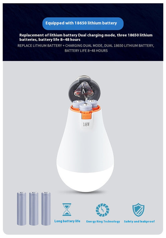 Foco LED Recargable Desmontable de Emergencia - Image 24