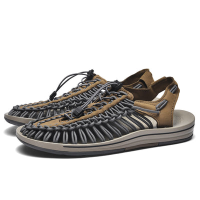Sandalias de Playa Multicolor Talla Grande para Hombre - Comodidad Veraniega - Image 14