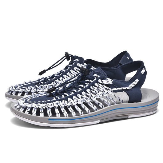 Sandalias de Playa Multicolor Talla Grande para Hombre - Comodidad Veraniega - Image 15