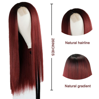 Peluca Degradada Cabello Liso Largo - Image 6