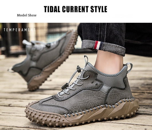 Zapatos Casuales Hombre Otoño con Costuras Británicas - Image 15