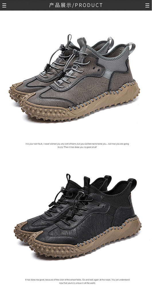 Zapatos Casuales Hombre Otoño con Costuras Británicas - Image 17