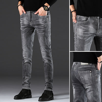 Jeans Slim Fit para Hombre con Corte Tobillero - Image 15