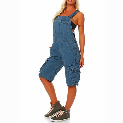 Pantalón Casual Mujer con Tirantes Tipo U-Collar - Image 15