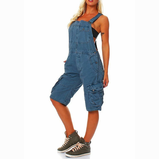 Pantalón Casual Mujer con Tirantes Tipo U-Collar - Image 15