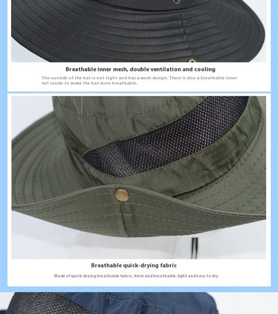 Gorro Pescador Transpirable de Malla para Hombre - Image 11