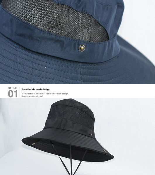 Gorro Pescador Transpirable de Malla para Hombre - Image 12