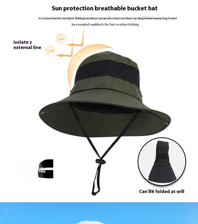 Gorro Pescador Transpirable de Malla para Hombre - Image 14