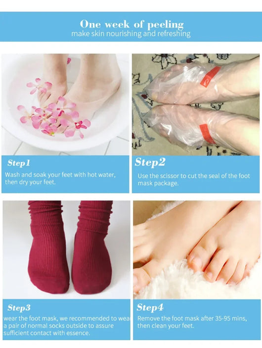 Calcetines Exfoliantes para Pedicura - Mascarilla Regeneradora para Pies - Image 13