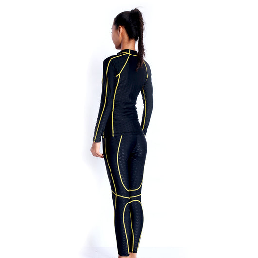 Bañador de Competencia Profesional de Secado Rápido con Tecnología Antiarrastre - Image 36