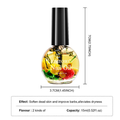 Aceite Nutritivo para Cutículas con Flores Deshidratadas 15ML - Image 7
