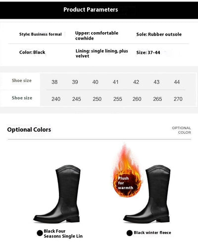 Botas Ejecutivas de Cuero con Punta Afilada para Hombre - Image 14
