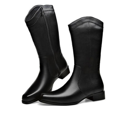 Botas Ejecutivas de Cuero con Punta Afilada para Hombre - Image 16