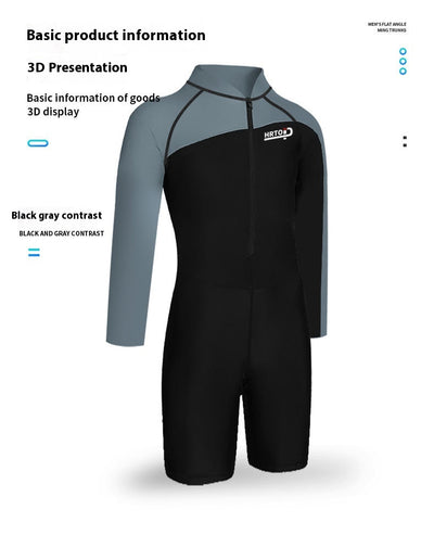 Traje de Buceo Profesional de Una Pieza para Hombre - Image 20