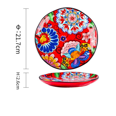 Vajilla Cerámica Bohemia con Diseño Artesanal - Image 49