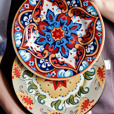 Vajilla Cerámica Bohemia con Diseño Artesanal - Image 54