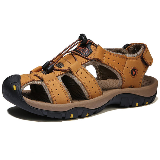 Sandalias Deportivas de Cuero para Hombre Talla Grande - Image 20