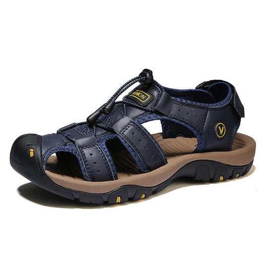 Sandalias Deportivas de Cuero para Hombre Talla Grande - Image 21