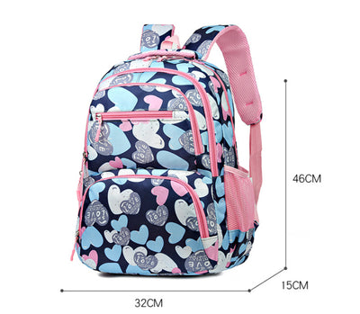 Mochila Escolar de Gran Capacidad con Alivio de Carga para Niños - Image 14
