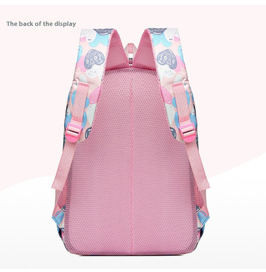 Mochila Escolar de Gran Capacidad con Alivio de Carga para Niños - Image 17