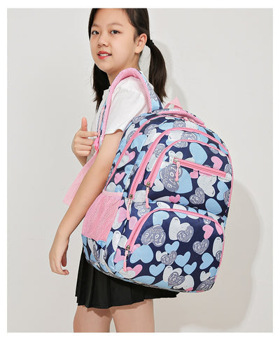 Mochila Escolar de Gran Capacidad con Alivio de Carga para Niños - Image 28