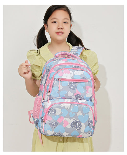 Mochila Escolar de Gran Capacidad con Alivio de Carga para Niños - Image 32