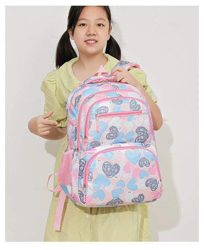 Mochila Escolar de Gran Capacidad con Alivio de Carga para Niños - Image 33