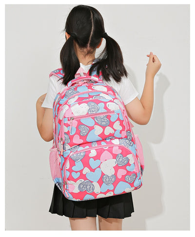 Mochila Escolar de Gran Capacidad con Alivio de Carga para Niños - Image 36