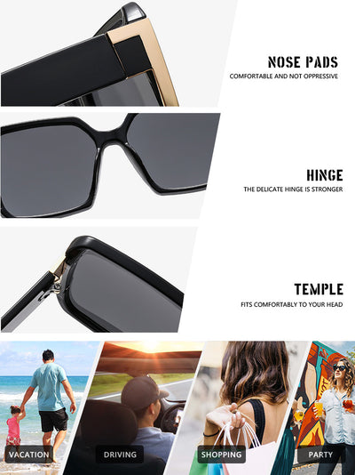 Gafas de Sol Retro Lujo para Exterior - Estilo Vintage Premium - Image 32