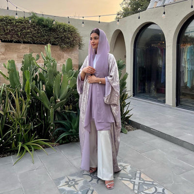 Abaya Elegante con Efecto Bronceado - Ropa Exterior Modesta - Image 38
