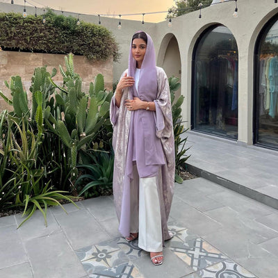 Abaya Elegante con Efecto Bronceado - Ropa Exterior Modesta - Image 41
