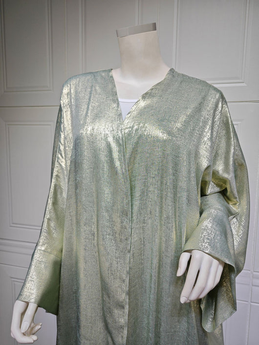 Abaya Elegante con Efecto Bronceado - Ropa Exterior Modesta - Image 44
