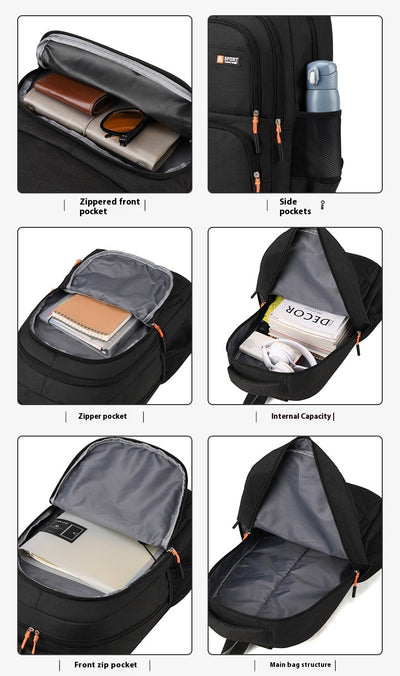 Mochila Escolar y Empresarial de Gran Capacidad para Hombre - Image 23