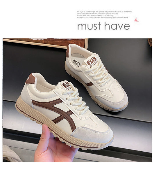 Zapatillas Deportivas Casual Blancas para Mujer - Versátiles y Cómodas - Image 9