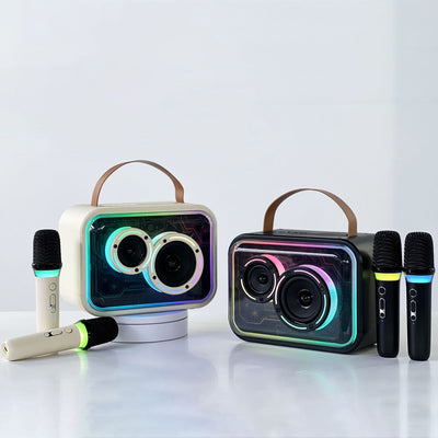 Parlante Portátil Karaoke Bluetooth con RGB y Sonido Estéreo - Image 8