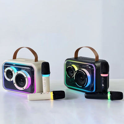 Parlante Portátil Karaoke Bluetooth con RGB y Sonido Estéreo - Image 9
