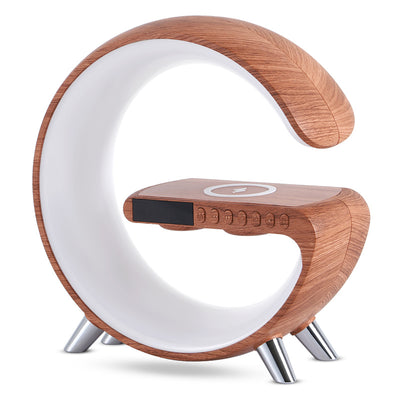 Lámpara LED Inteligente G con Altavoz Bluetooth, Cargador Inalámbrico y Control por App - Image 40