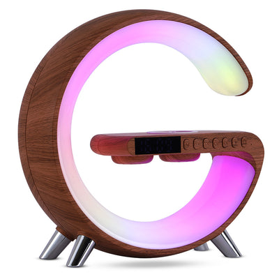 Lámpara LED Inteligente G con Altavoz Bluetooth, Cargador Inalámbrico y Control por App - Image 42