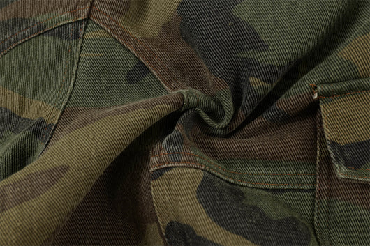 Shorts Punk Holgados con Múltiples Bolsillos y Detalles Rotos - Image 37