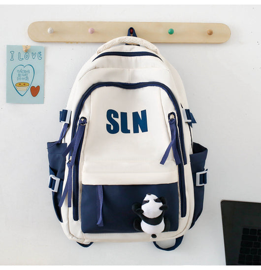 Mochila Escolar y de Viaje de Gran Capacidad Resistente al Polvo - Image 12